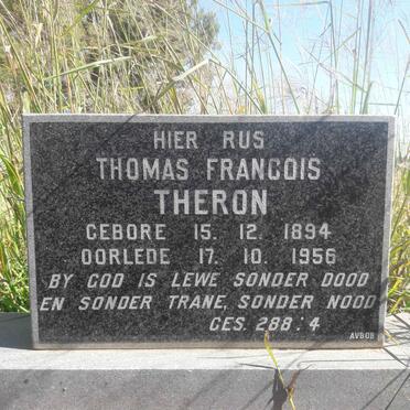 THERON Thomas Francois 1894-1956