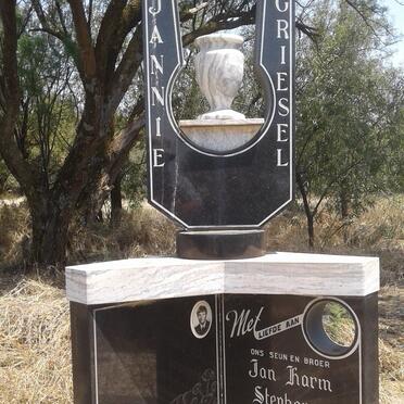 GRIESEL Jan Harm Stephanus 1964-1981