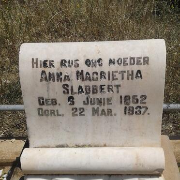 SLABBERT Anna Magrietha 1862-1937