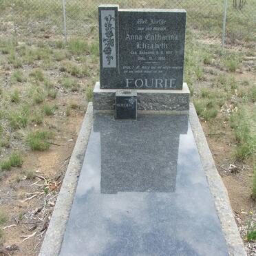FOURIE Anna Catharina Elizabeth nee BARNARD 1872-1962