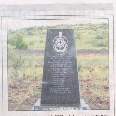 1. Anglo Boer War Memorial Koffiefontein 