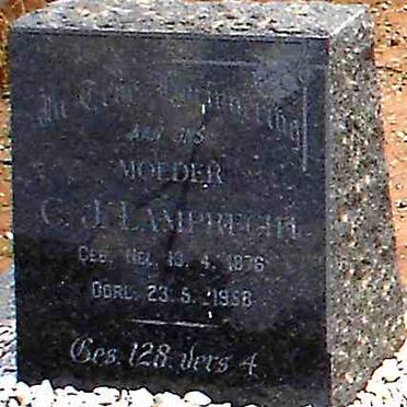 LAMPRECHT Catharina Johanna geb. NEL 1876-1956