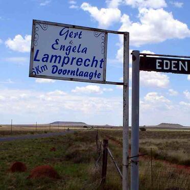 1. Doornlaagte plaas wegwyser