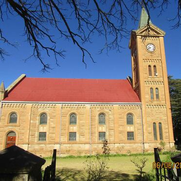 Free State, FICKSBURG, NG Kerk, Burgher Memorial and Memorial Wall