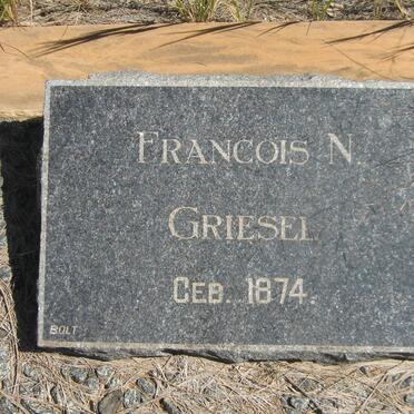 GRIESEL Francois N. 1874-