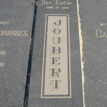 JOUBERT Abraham Johannes 1910-1988 &amp; Catharina J.J. 1911-1990 