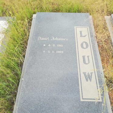 LOUW Daniël Johannes 1915-1989