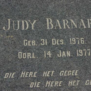 BARNARD Judy 1976-1977
