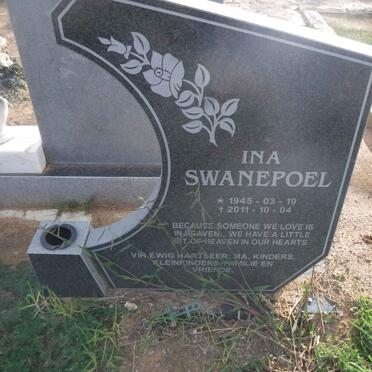 SWANEPOEL Ina 1945-2011