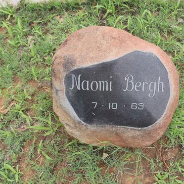 BERGH Naomi -1963