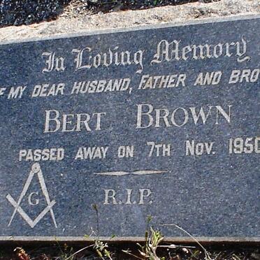 BROWN Bert -1950
