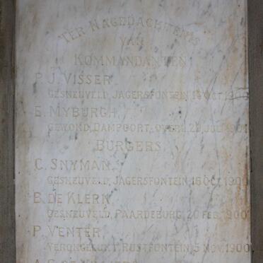 5. Memorial plaque