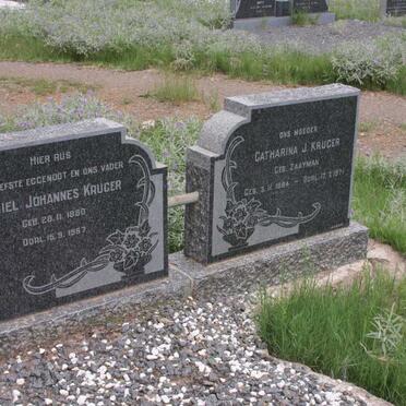 KRUGER Daniel Johannes 1880-1957 &amp; Catharina J. ZAAYMAN 1884-1971