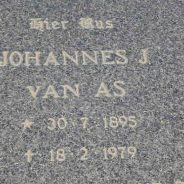 AS Johannes J., van 1895-1979