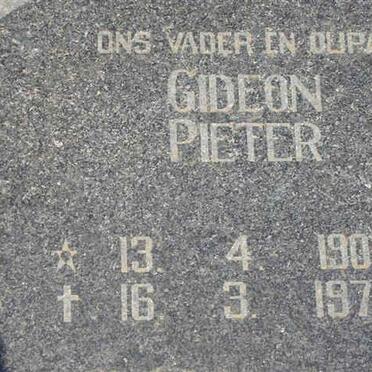 CERONIO Gideon Pieter 1905-1977