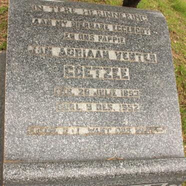 COETZEE Jan Adriaan Venter 1893-1952