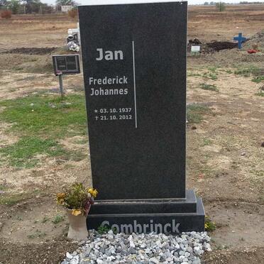 COMBRINCK Frederik Johannes 1937-2012