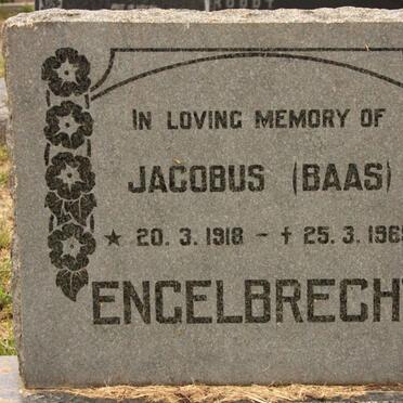 ENGELBRECHT Jacobus 1918-1965