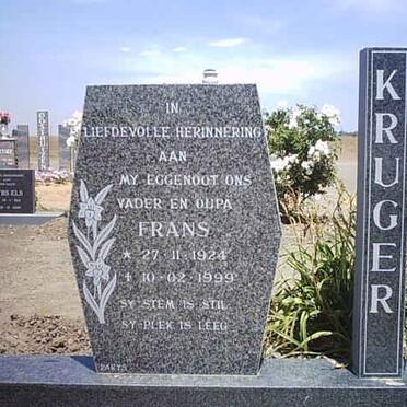 KRUGER Frans 1924-1999