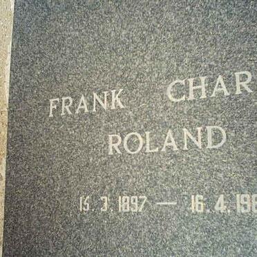 LIESCHING Frank Charles Roland 1897-1981