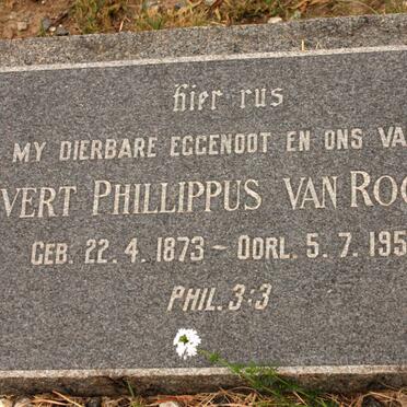 ROOYEN Evert Phillippus, van 1873-1954