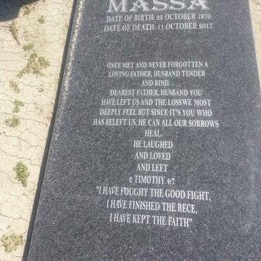 ZONDWANE Massa 1970-2017