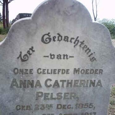 PELSER Anna Catherina 1855-1917