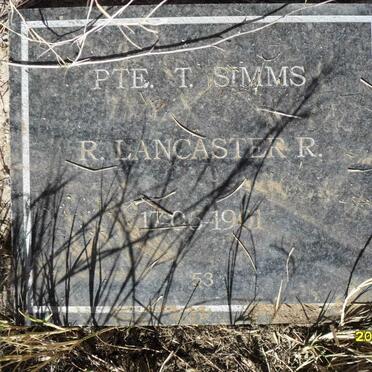 SIMMS T. -1901