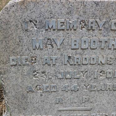 BOOTH May -1901
