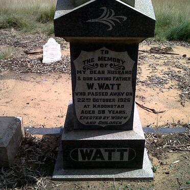 WATT W. -1926