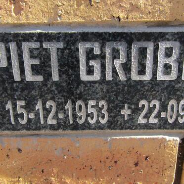 GROBLER Piet 1953-2017