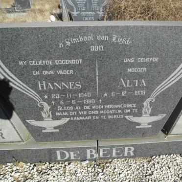 BEER Hannes, de 1940-1980 &amp; Alta 1939-