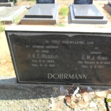 DOHRMANN A.R.E. 1893-1959 &amp; C.M.J. WESSELS ?-1977