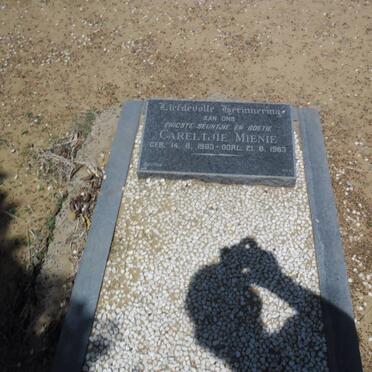 MIENIE Careltjie 1963-1963