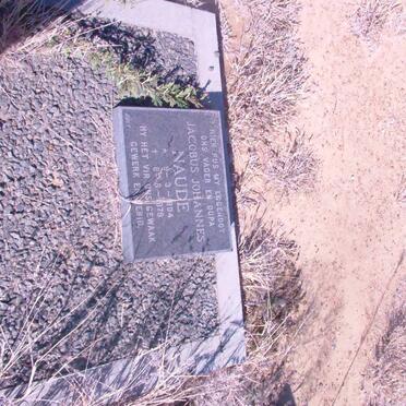 NAUDE Jacobus Johannes 1904-1979