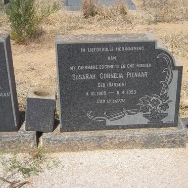 PIENAAR Susarah Cornelia nee BASSON 1905-1953