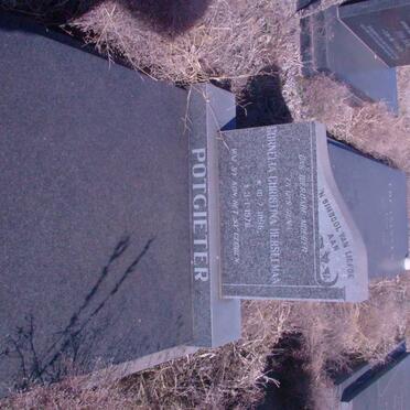 POTGIETER Cornelia Christina, formerley HERSELMAN 1895-1975