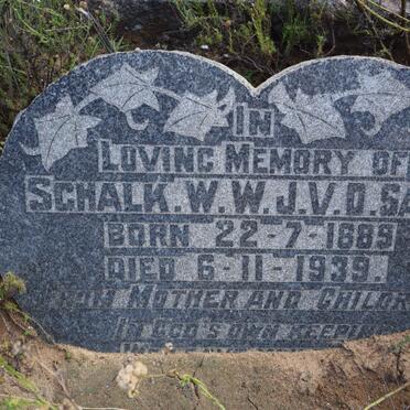 SANDT Schalk W.W.J., v.d. 1889-1939