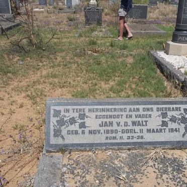 WALT Jan, v.d. 1890-1941