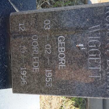 WIGGETT Robert Dawid 1953-1996
