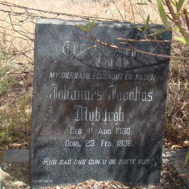 Free State, LADYBRAND district, Hobhouse, Uitkijk 486, farm cemetery