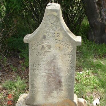 Free State, LADYBRAND district, Westminster, Driekuil 53, farm cemetery