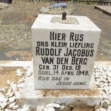 BERG Rudolf Jacobus, van den 1948-1949