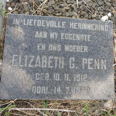 PENN Elizabeth G. 1912-1972