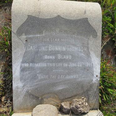 THOMSON Caroline Bonnin nee BLAND -1944