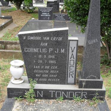 TONDER Cornelis P.J.M., van 1946-1985