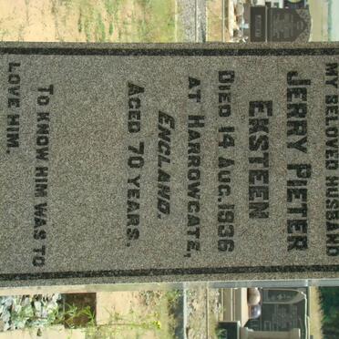 EKSTEEN Jerry Pieter -1936
