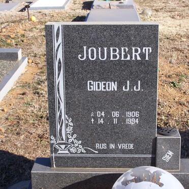 JOUBERT Gideon Johannes Jacobus 1906-1994