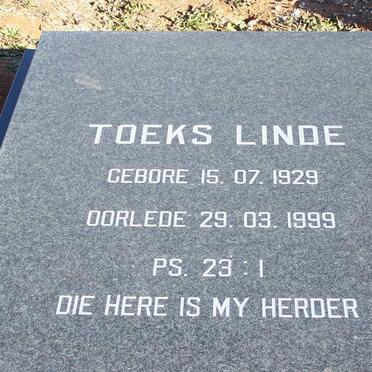 LINDE Toeks 1929-1999