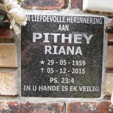 PITHEY Riana 1959-2015